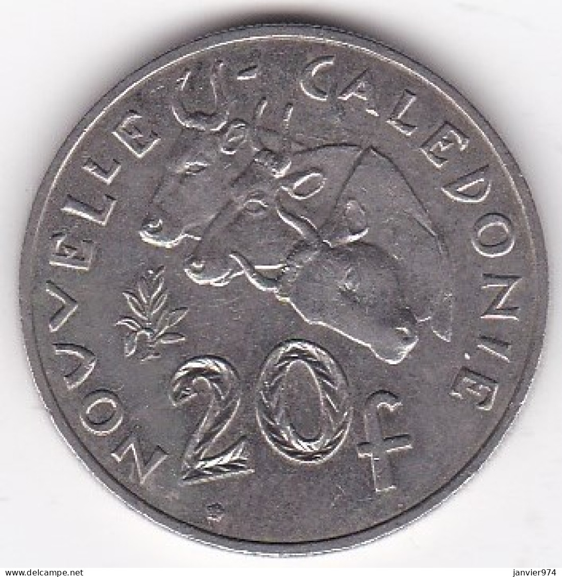 Nouvelle-Calédonie. 20 Francs 2007 En Nickel, Lec# 115i - Neu-Kaledonien