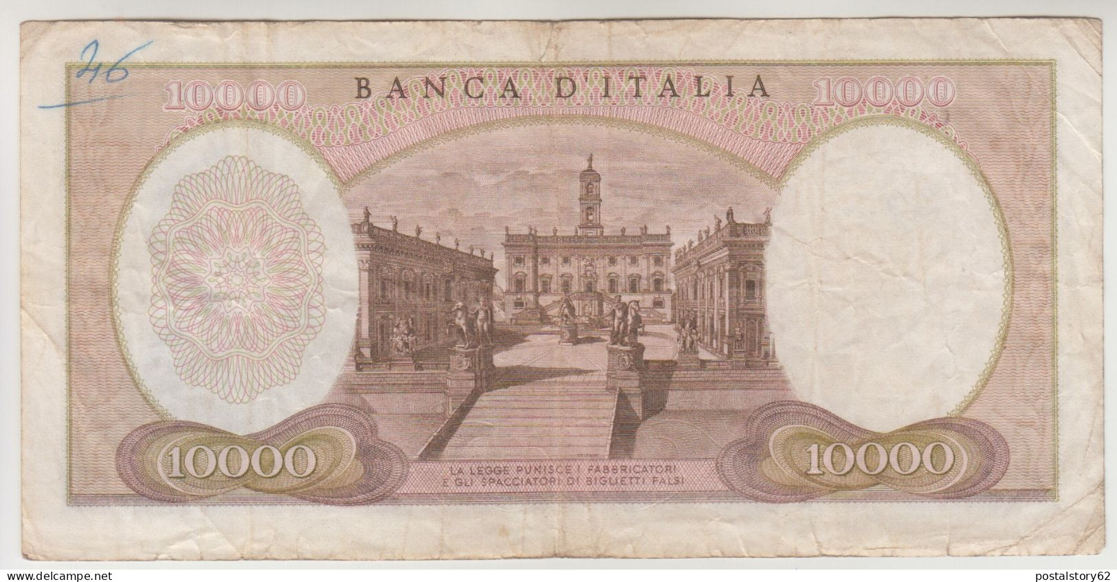Banca D'Italia Lire 10000 Michelangelo - 10000 Lire