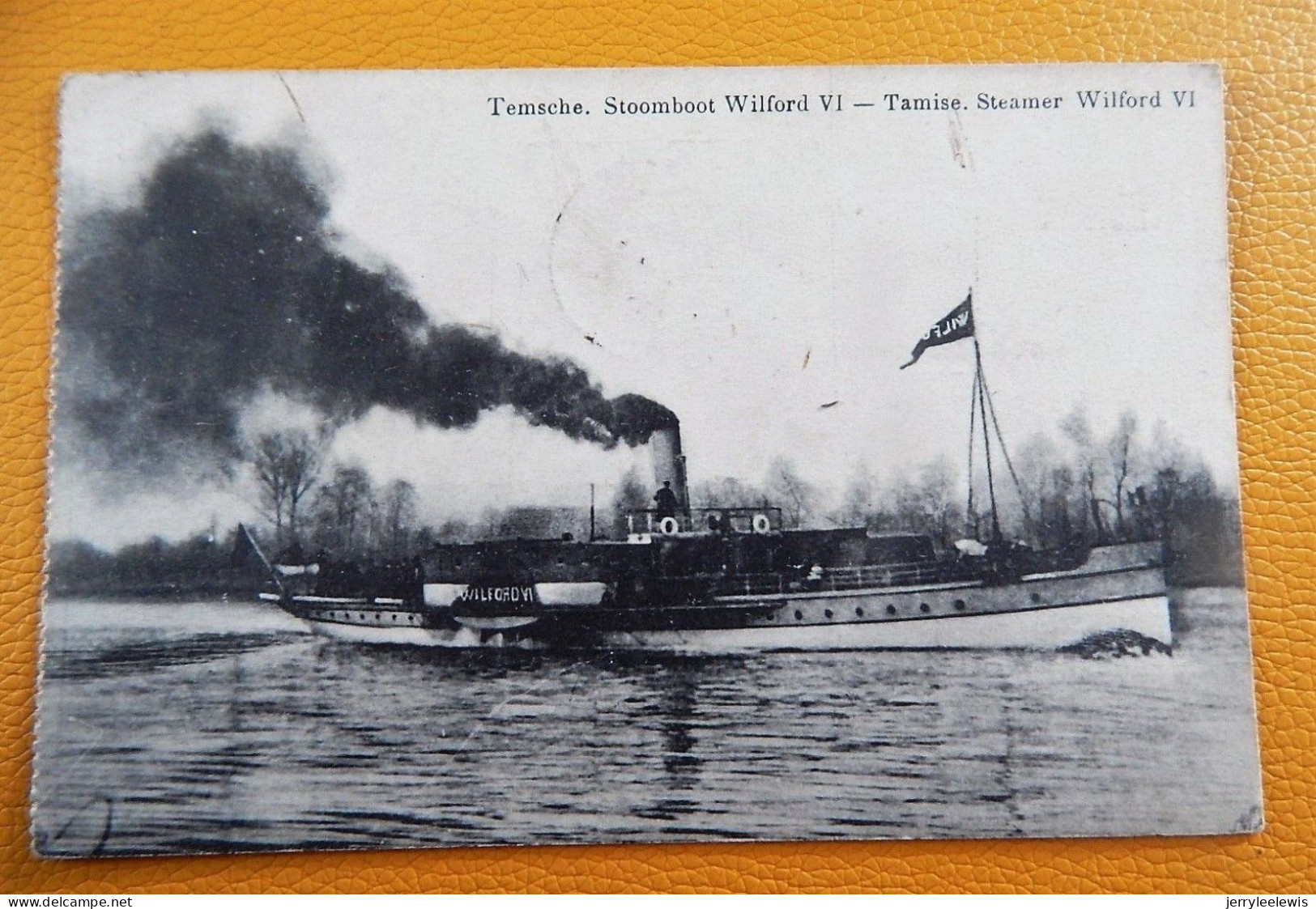 TEMSE  - TEMSCHE  -  TAMISE  -  Stoomboot  " Wilford VI "  - Steamer " Wilford VI "  -  1913 - Temse