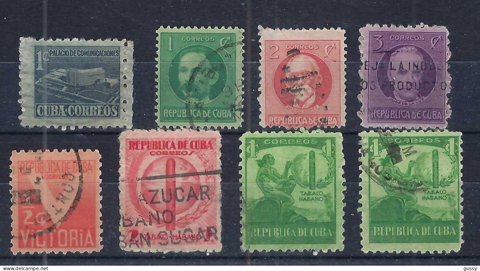 CUBA Ca.1955:  Lot D'obl. - Used Stamps