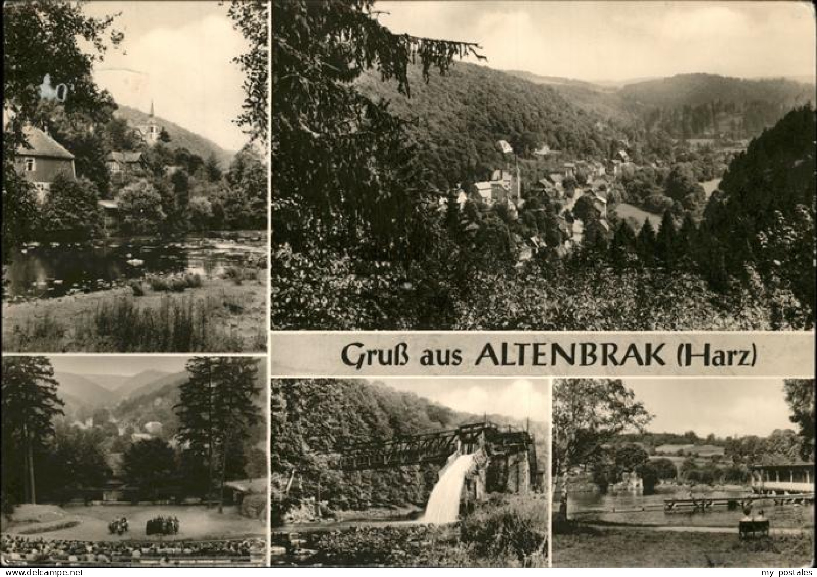 41261667 Altenbrak Harz Bode Wetzensteinklippe Holzschleiferei Bergschwimmbad Al - Altenbrak