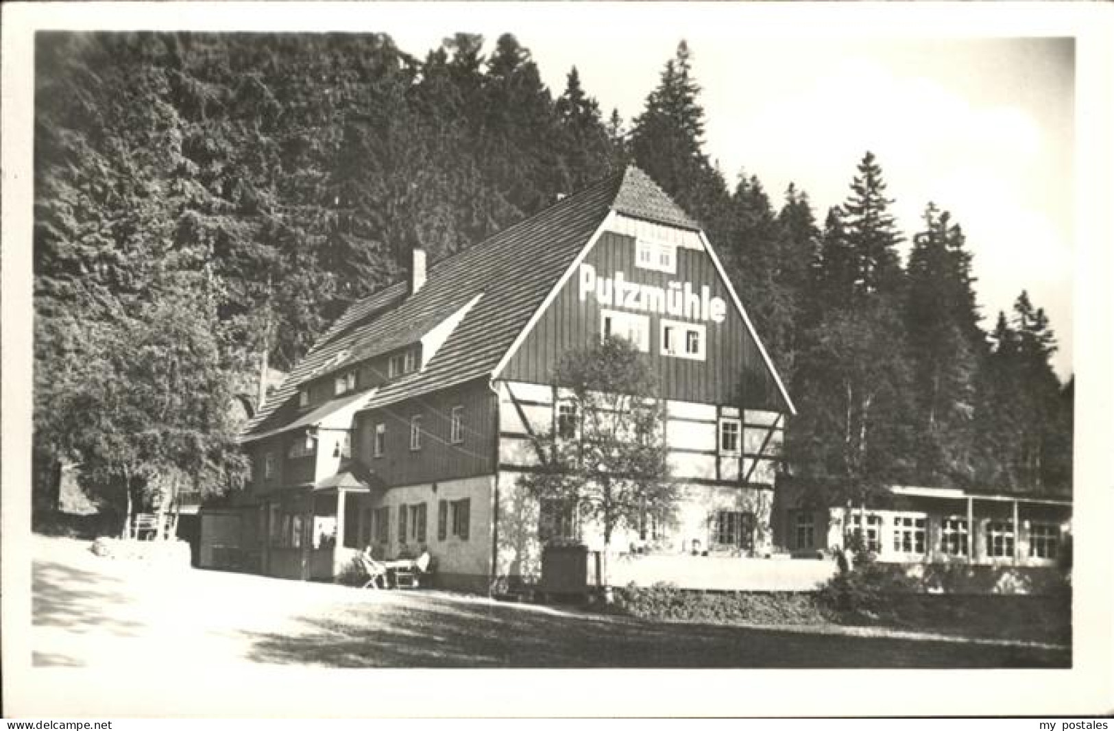 41261262 Oberpoebel Gasstaette Fremdenhof Putzmuehle Schmiedeberg Osterzgebirge - Schmiedeberg (Erzgeb.)