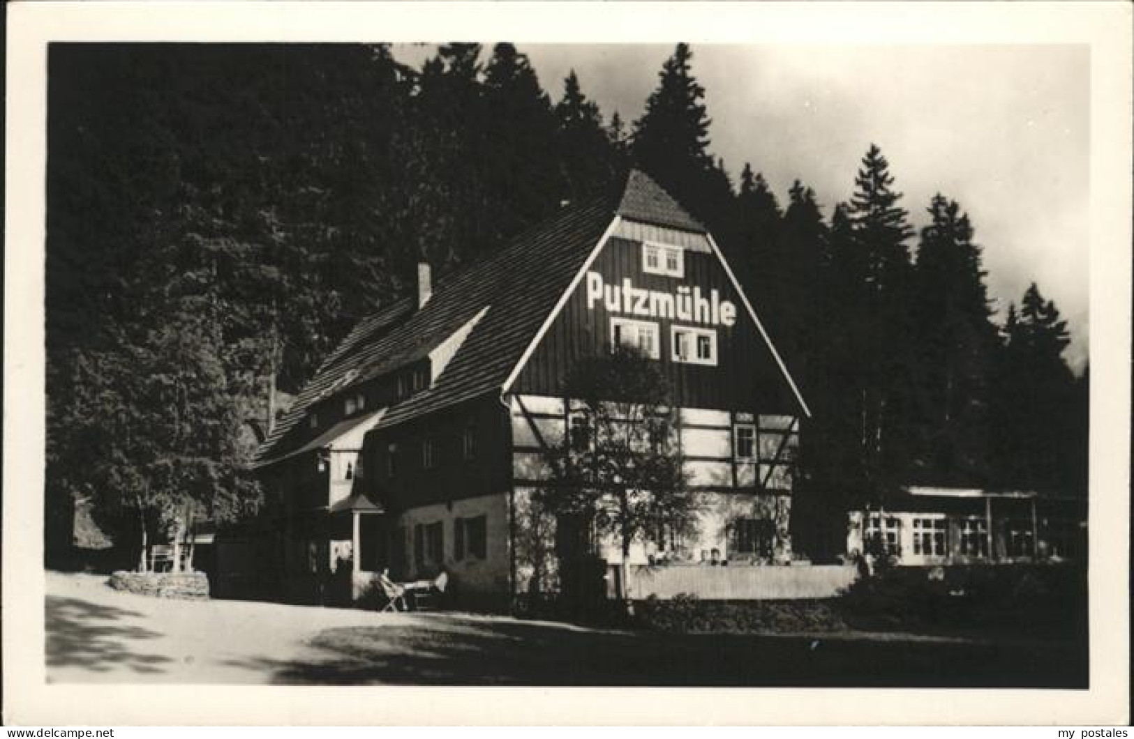 41261261 Oberpoebel Gasstaette Fremdenhof Putzmuehle Schmiedeberg Osterzgebirge - Schmiedeberg (Erzgeb.)