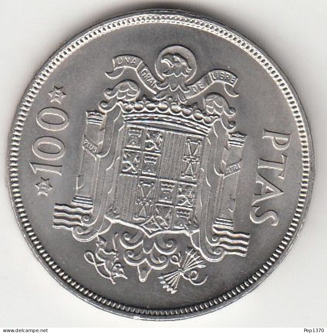 MONEDA DE 100 PESETAS DE 1975 *76 SIN CIRCULAR - 100 Peseta