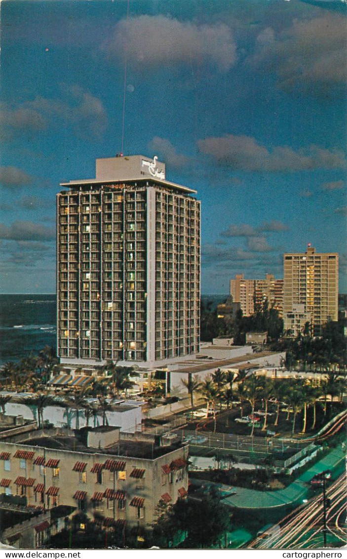 Puerto Rico Sheraton Hotel 1965San Juan - Puerto Rico