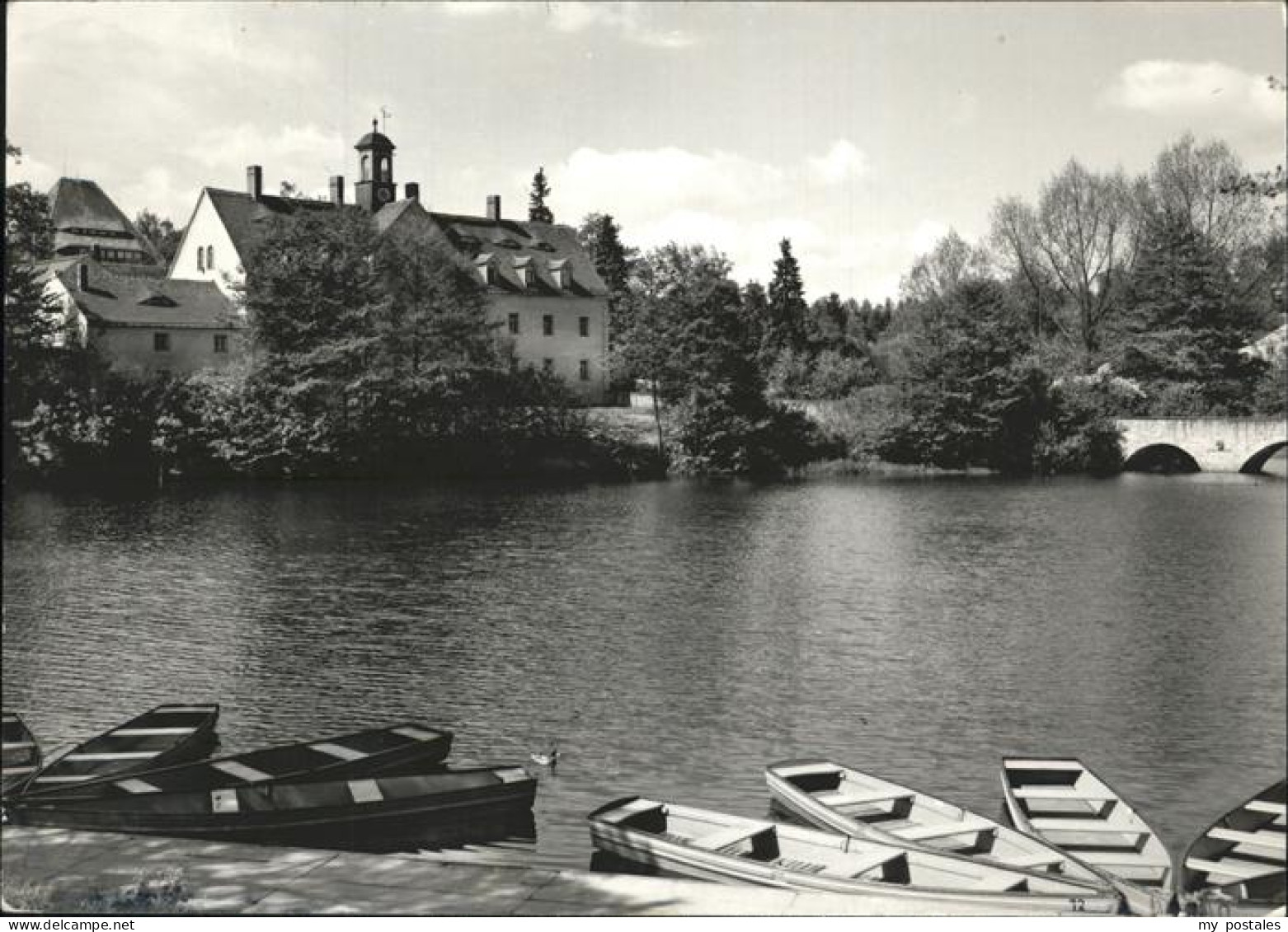 41261054 Grillenburg Jagdschloss Boote Grillenburg - Tharandt