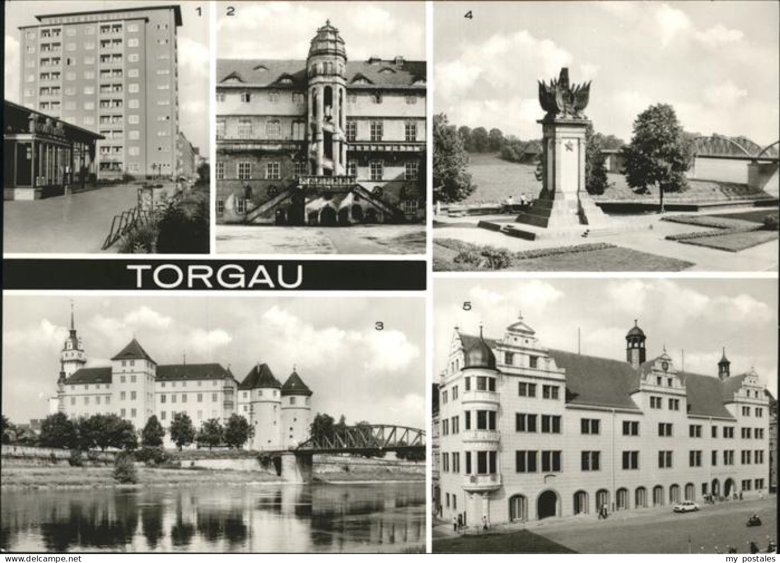 41260962 Torgau Schloss Hartenfels Wendelstein Denkmal Der Begegnung  Torgau - Torgau
