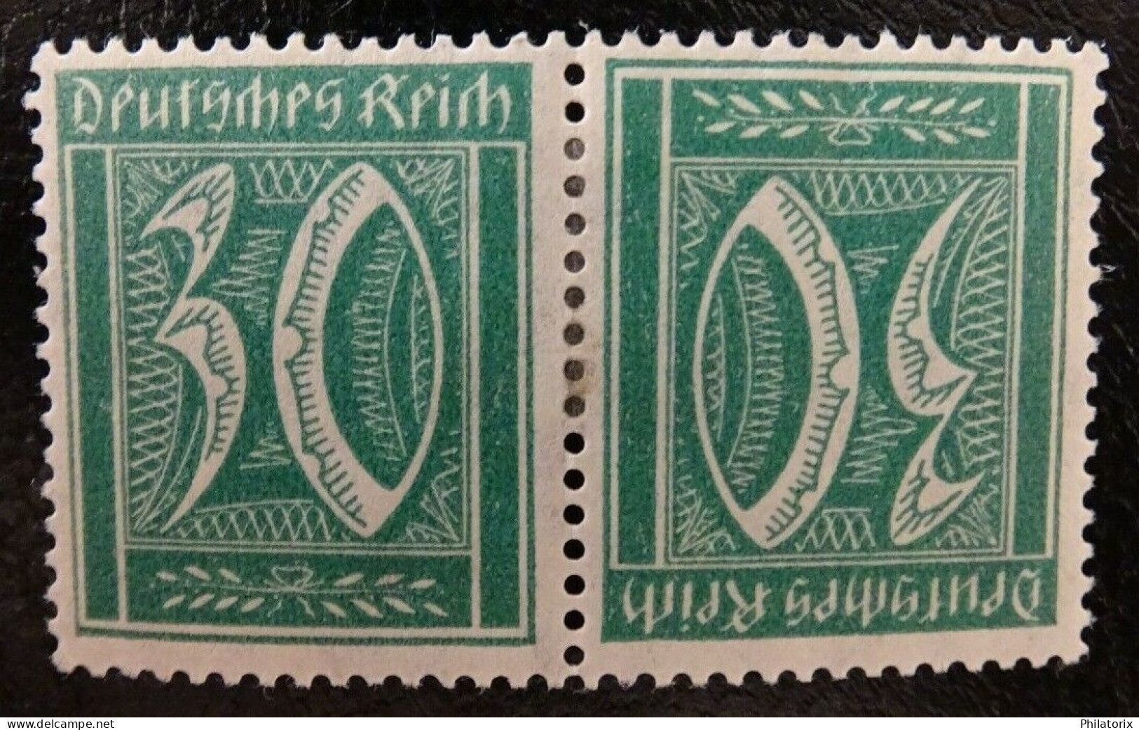 Deutsches Reich ZD K6 * , Zusammendrucke 162+162 - Postzegelboekjes & Se-tenant