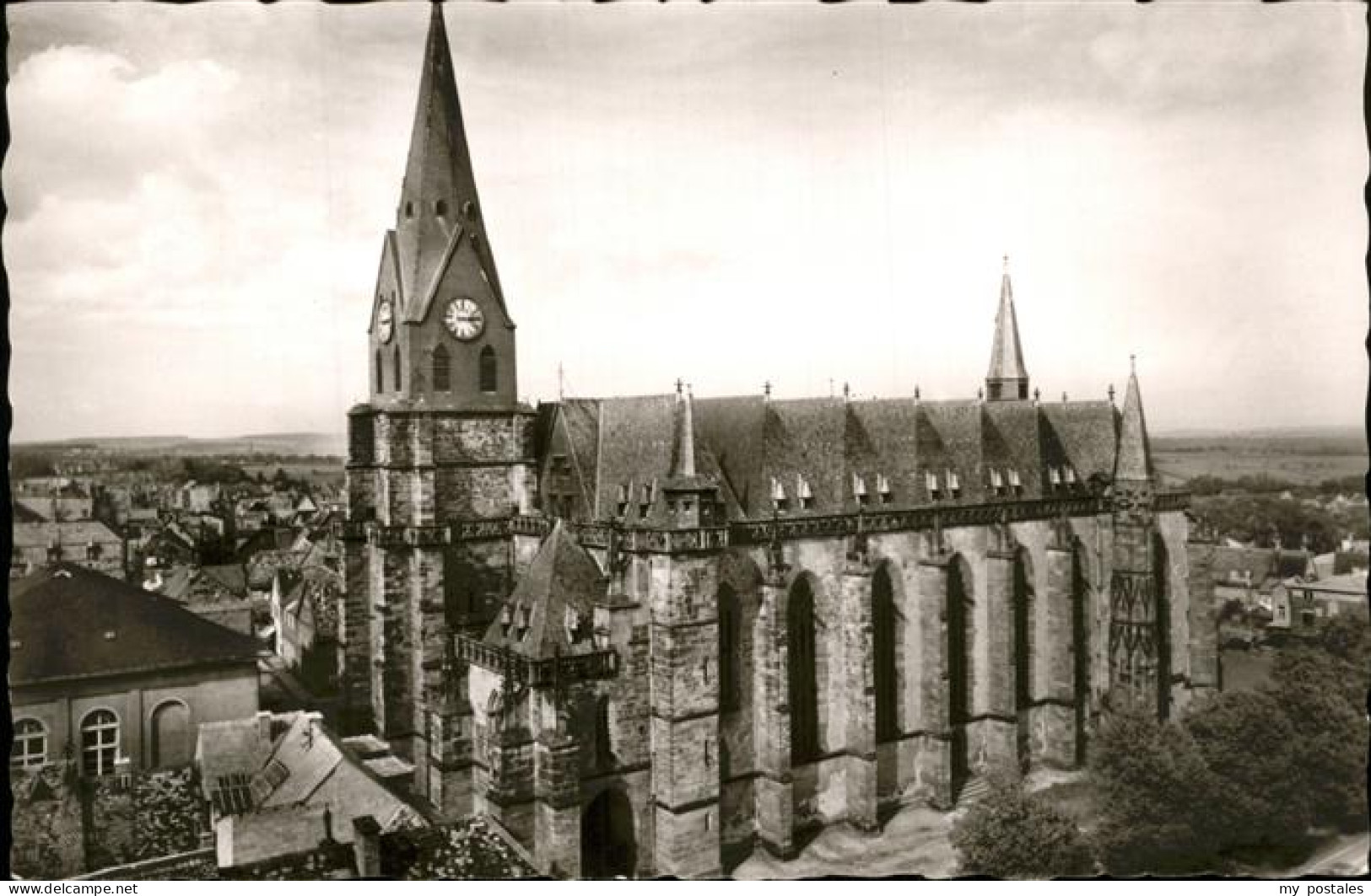 41260812 Friedberg Hessen Stadtkirche Friedberg - Friedberg