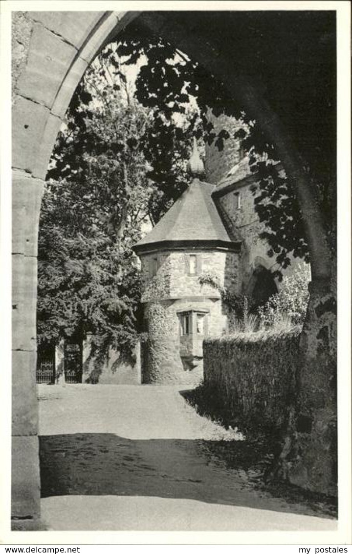 41260736 Friedberg Hessen Blick Durchs Hintere Burgtor Friedberg - Friedberg