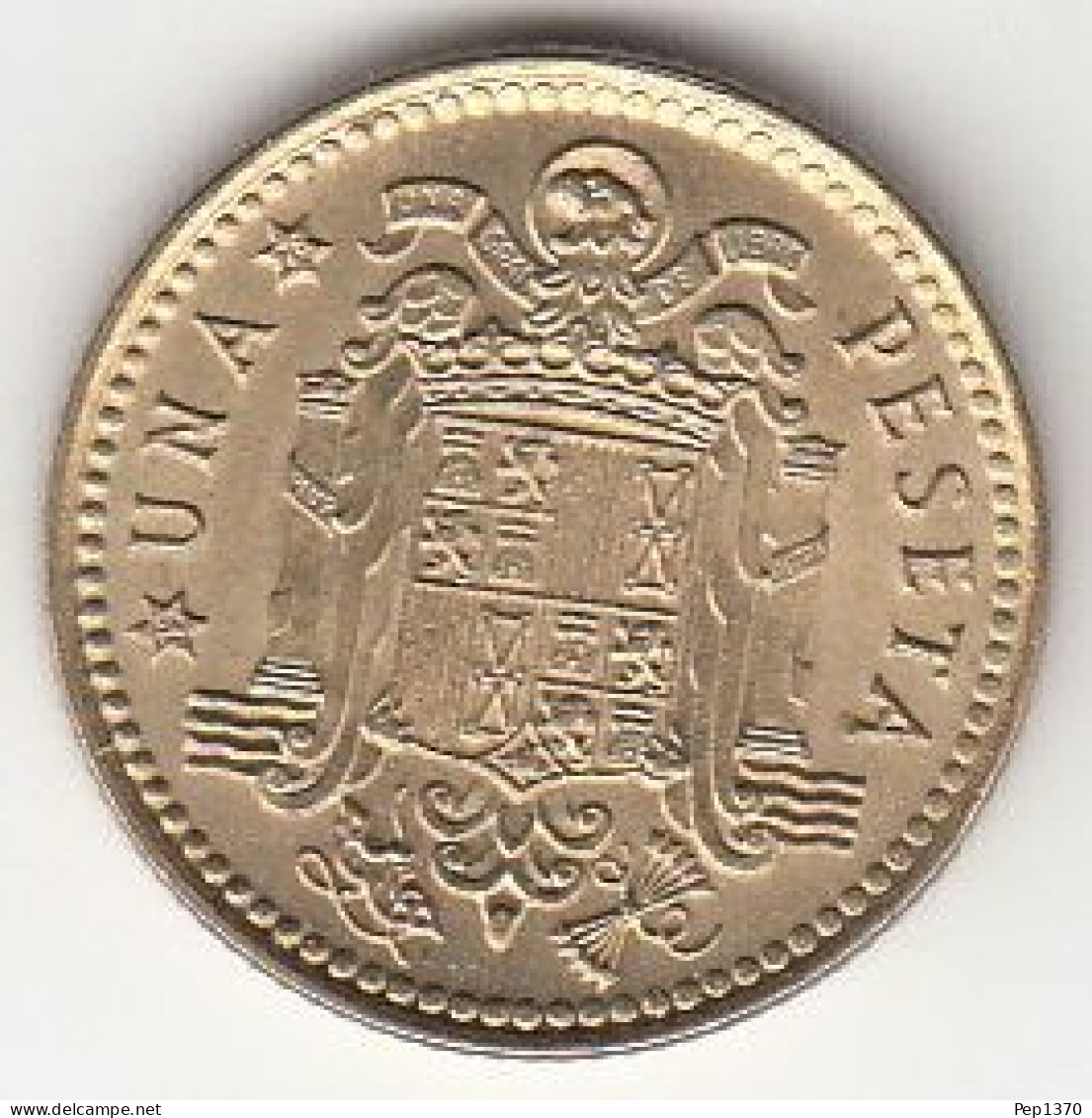 MONEDA DE 1 PESETA DE 1975 *76 SIN CIRCULAR - 1 Peseta