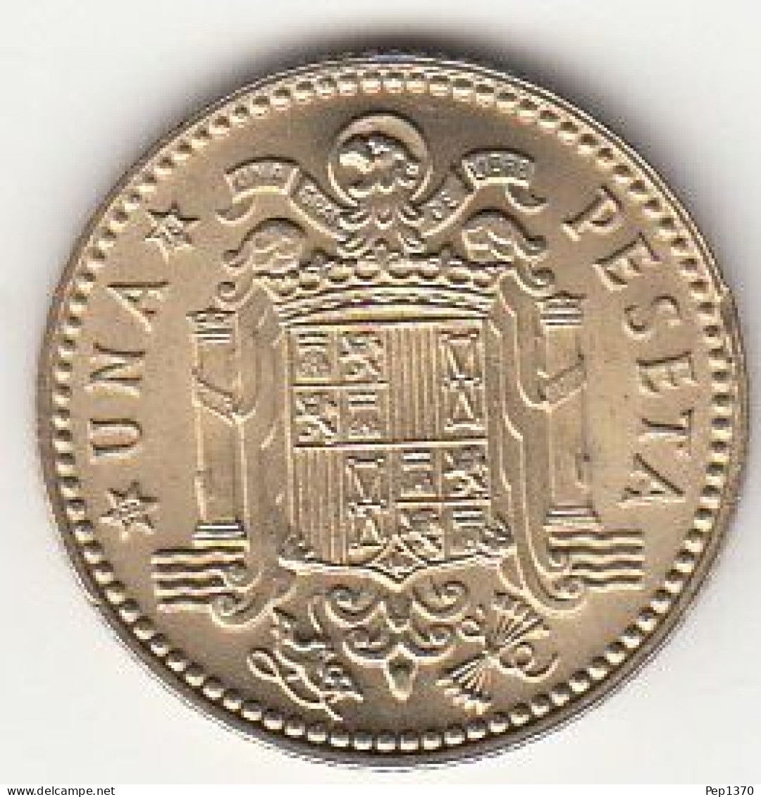 MONEDA DE 1 PESETA DE 1975 *77 SIN CIRCULAR - 1 Peseta