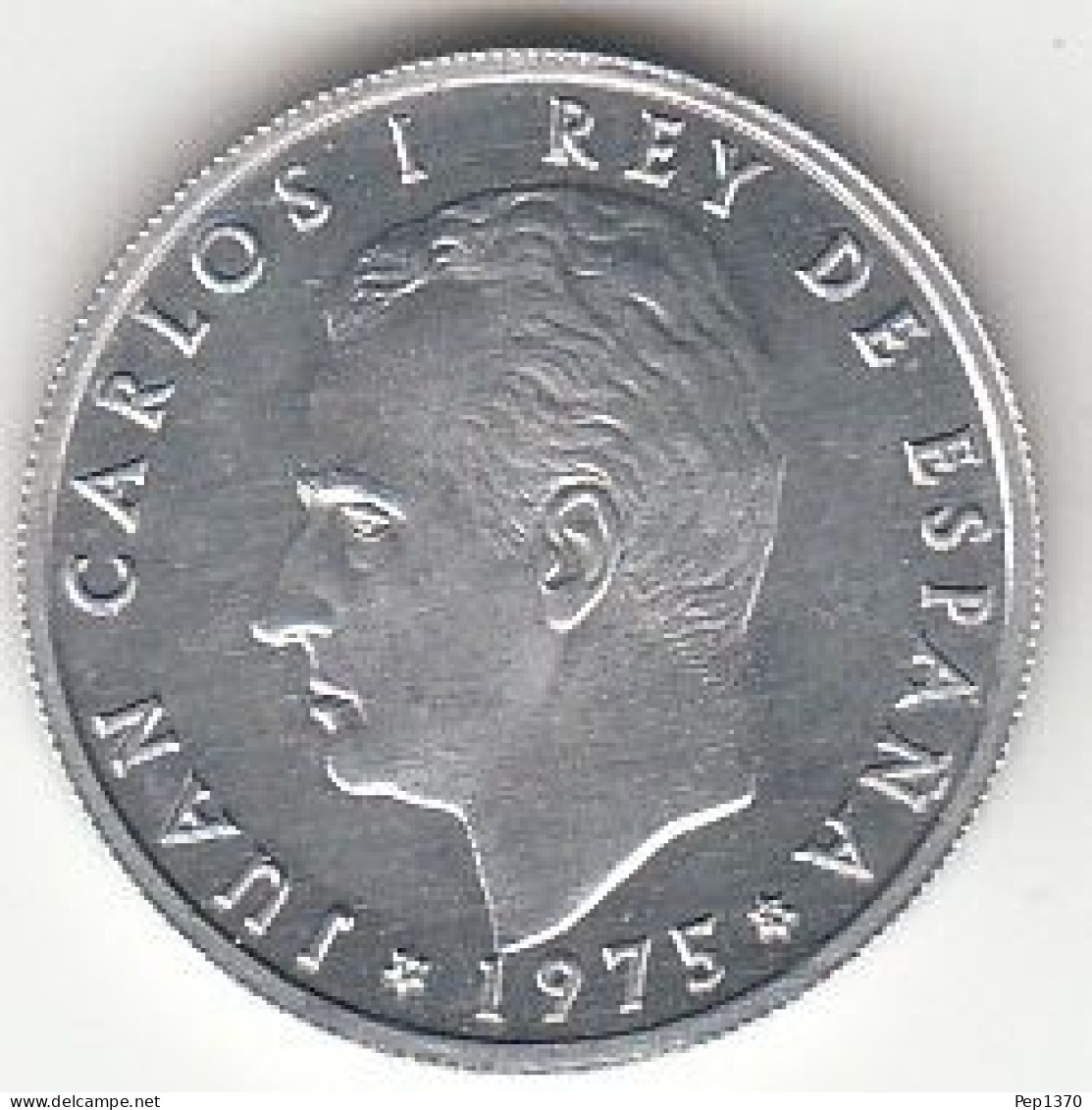 MONEDA DE 0.50 PESETAS DE 1975 *76  DE ALUMINIO - SIN CIRCULAR - 50 Céntimos