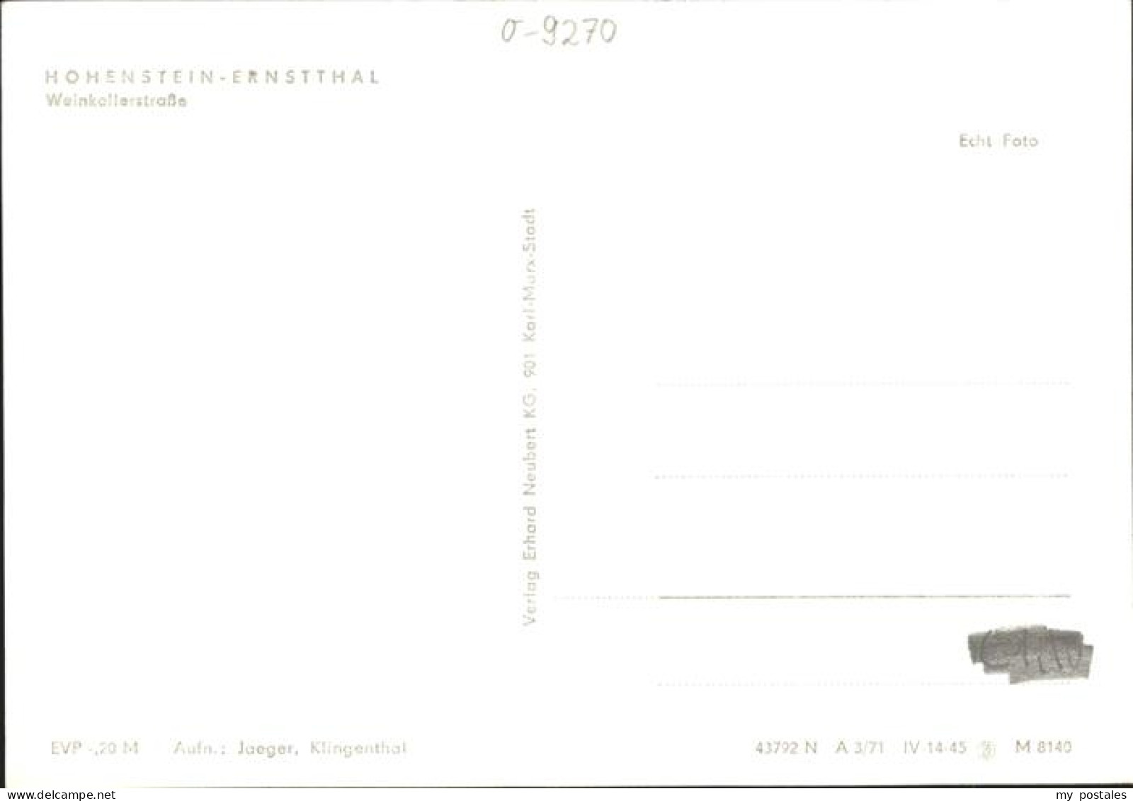 41259473 Hohenstein-Ernstthal Weinkellerstrasse Hohenstein-Ernstthal - Hohenstein-Ernstthal