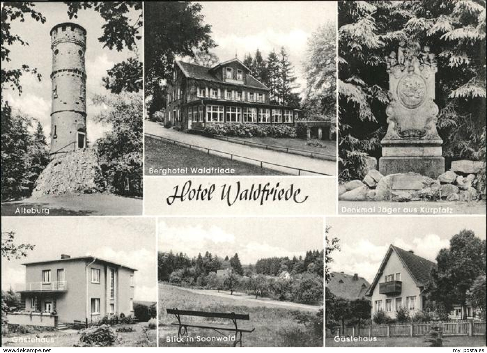 41259323 Waldfriede Bad Sobernheim Hotel Waldfriede Alteburg Denkmal Jaeger Aus  - Bad Sobernheim