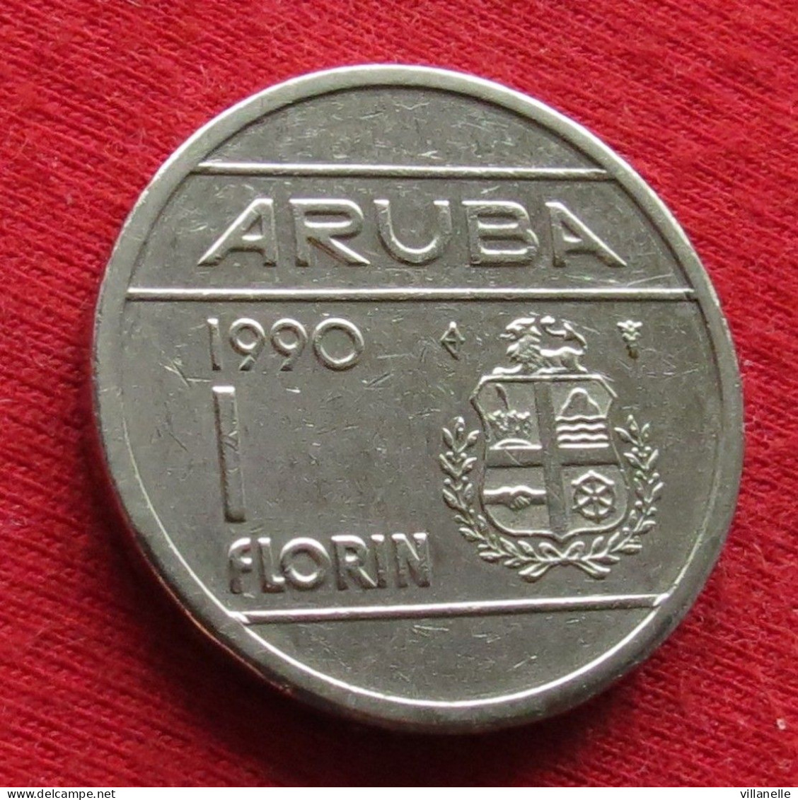 Aruba 1 Florin 1990 KM# 5 *V2T - Aruba