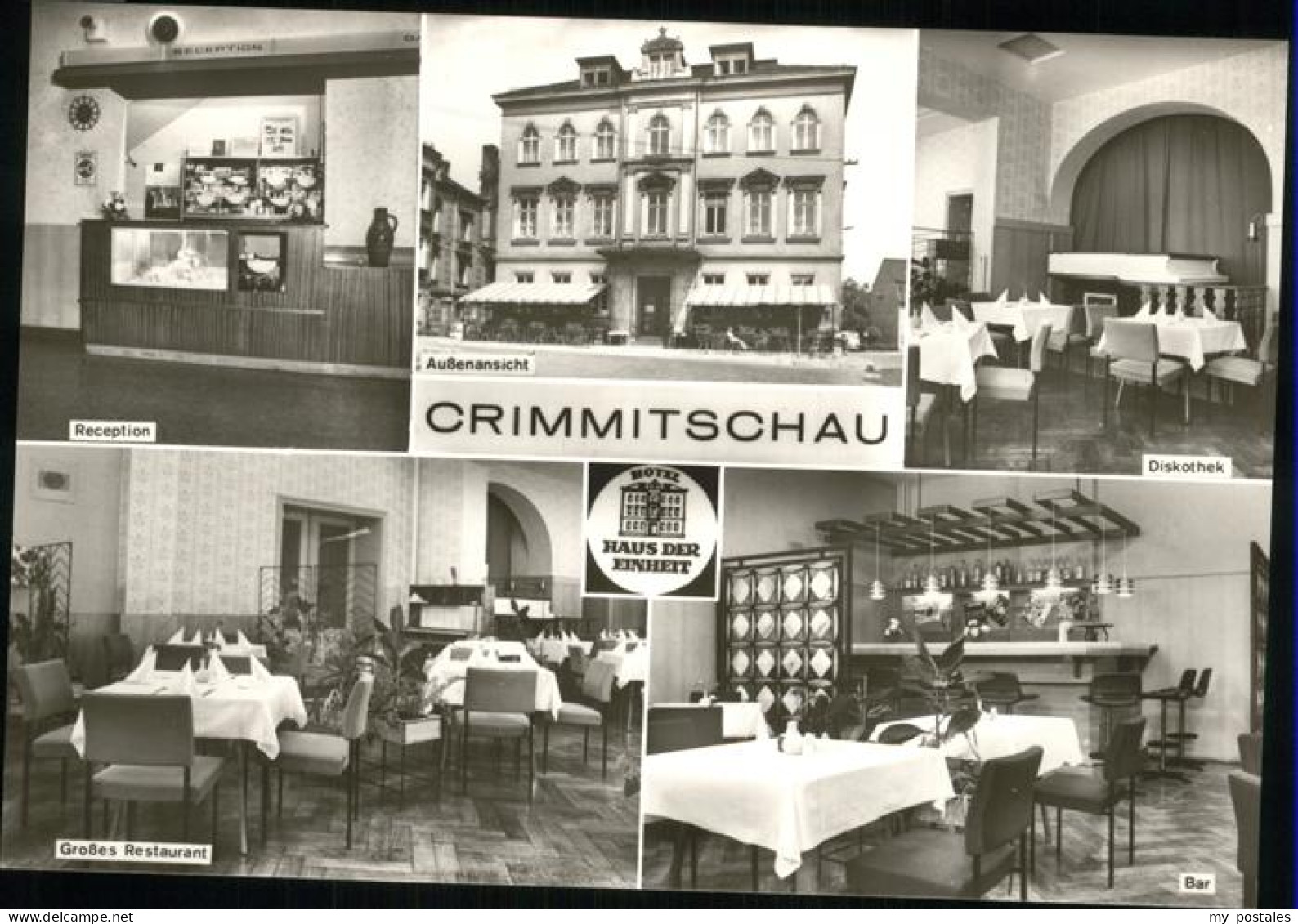 41258992 Crimmitschau Diskothek Bar Grosses Restaurant Reception Haus Der Einhei - Crimmitschau