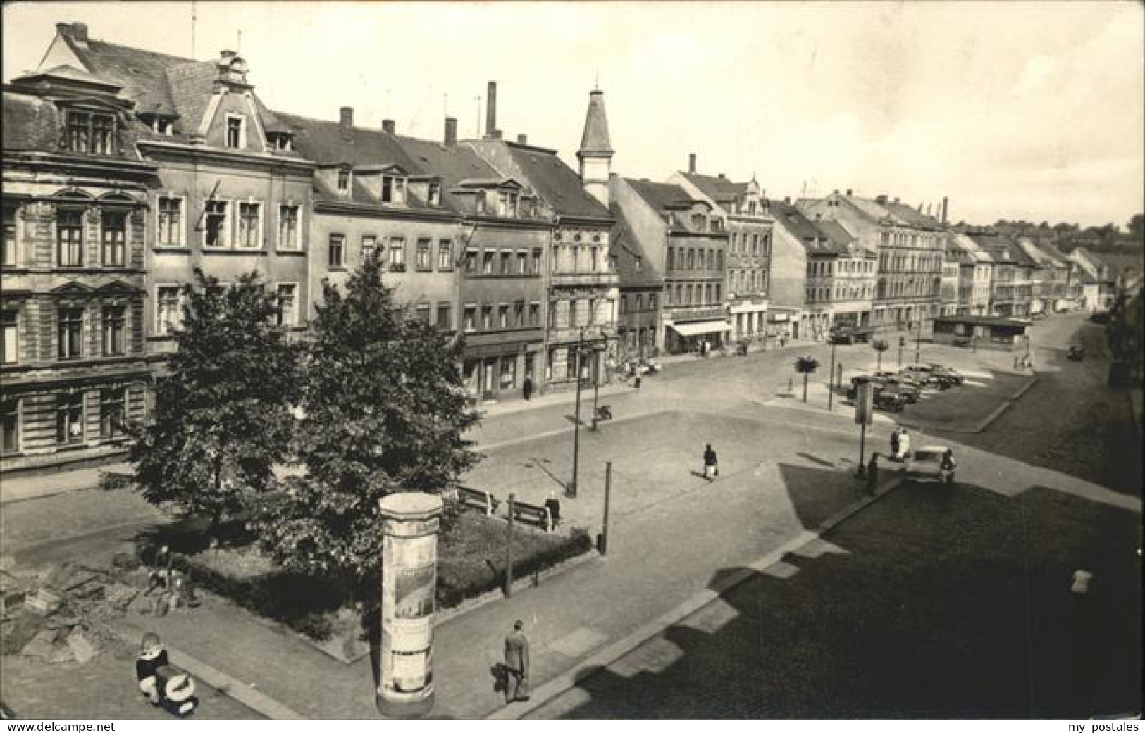 41258912 Werdau Sachsen Markt Werdau - Werdau