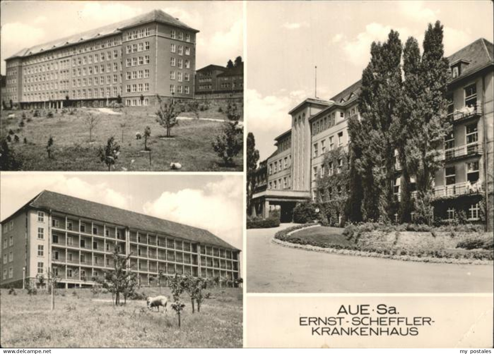 41258626 Aue Erzgebirge Ernst Scheffler Krankenhaus Aue - Aue