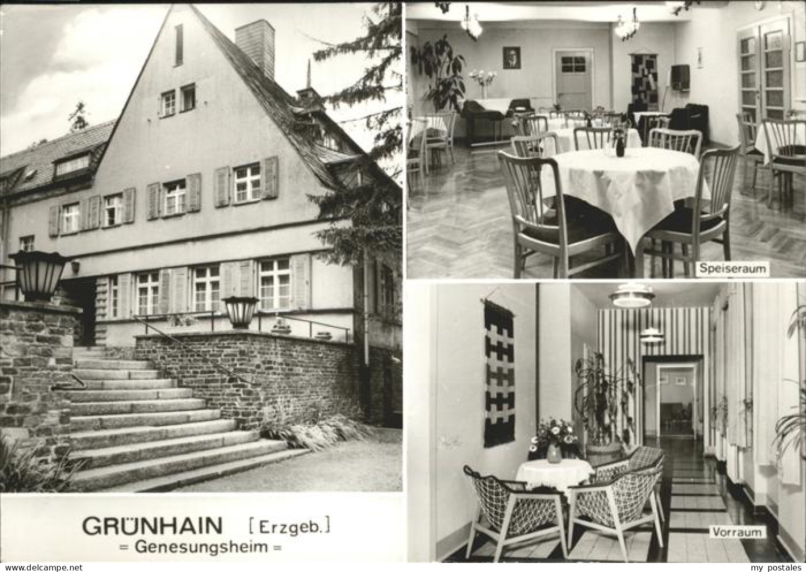 41258579 Gruenhain-Beierfeld Genesungsheim Speisereaum Vorraum Haus Beierfeld - Grünhain