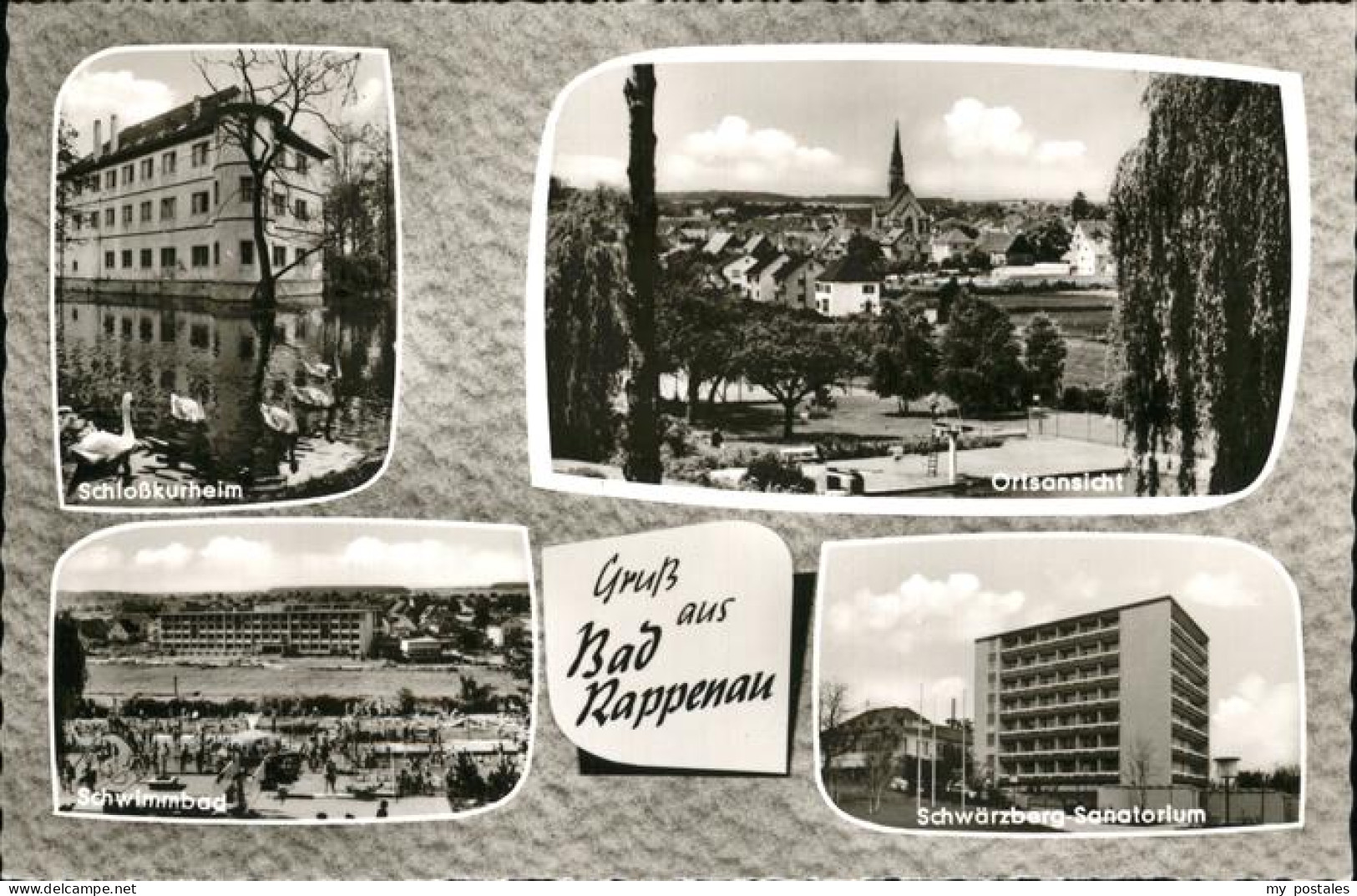 41258403 Bad Rappenau Schwaerberg Sanatorium Schwimmbad Schlosskurheim Bad Rappe - Bad Rappenau