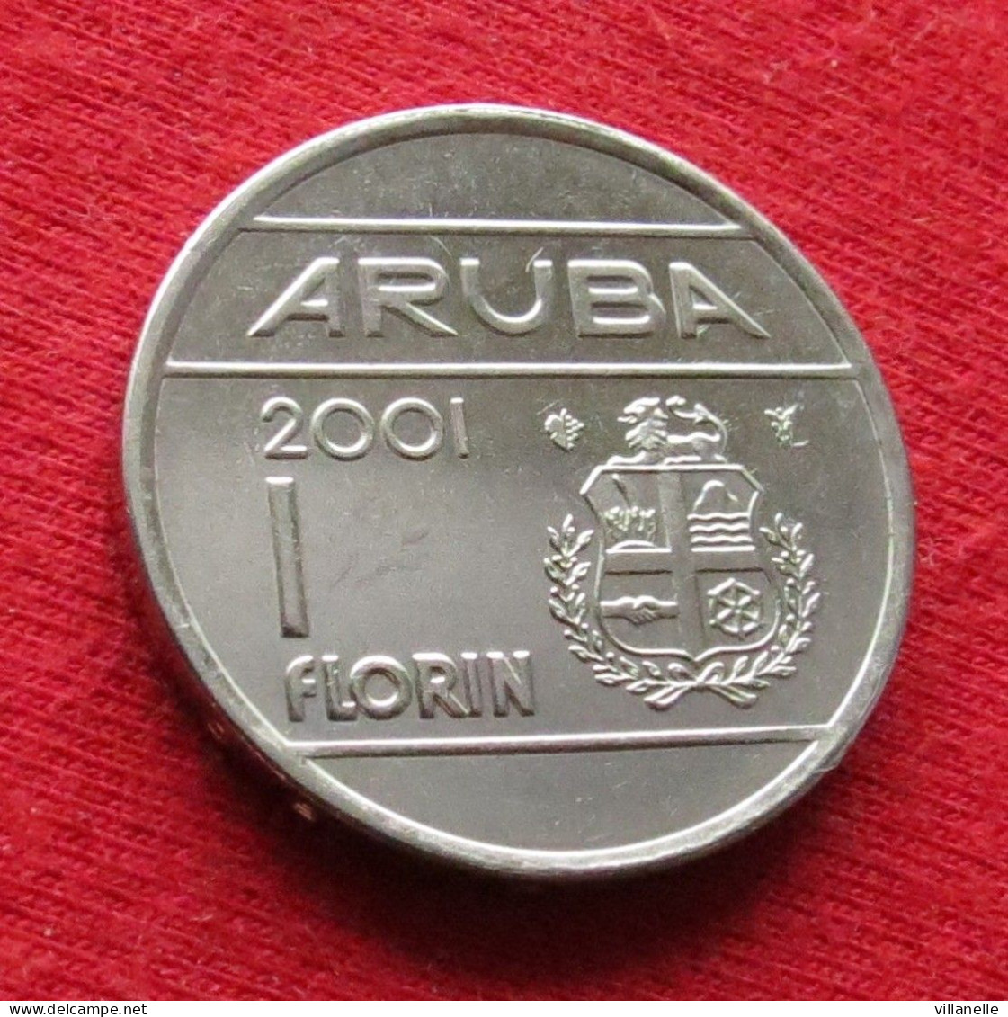 Aruba 1 Florin 2001 KM# 5  *VT - Aruba