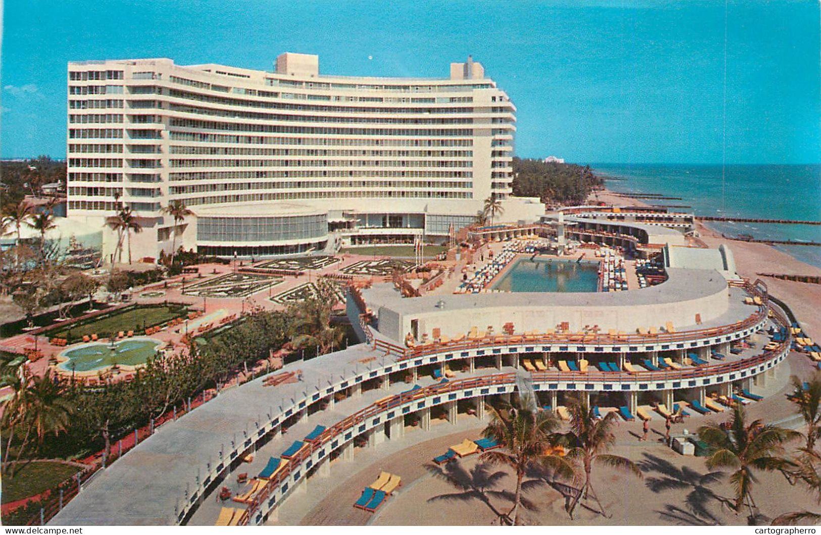 United States FL Florida Miami Beach Fontainebleau Hotel - Miami Beach