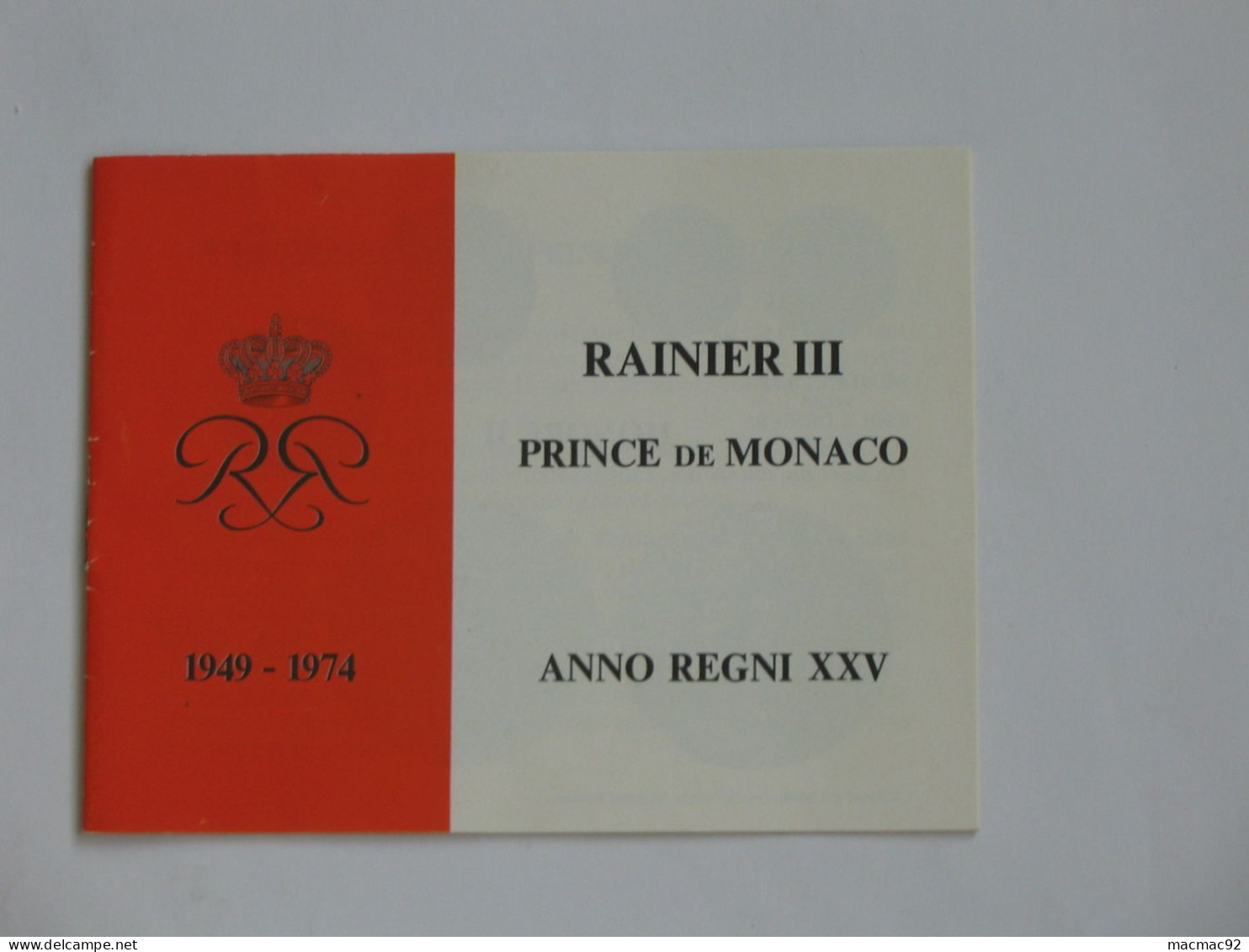 MONACO - Coffret Série FLEURS DE COINS 1 Ere Emission 1974 - RAINIER III    **** EN ACHAT IMMEDIAT   **** - FDC