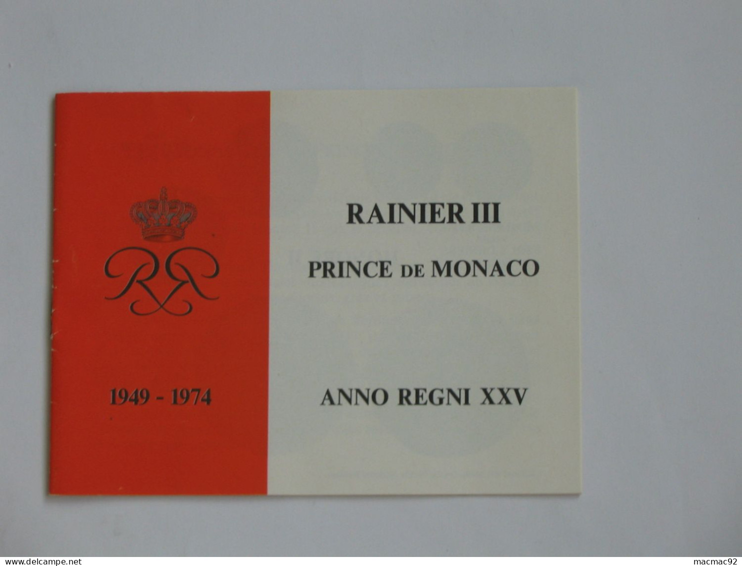 MONACO - Coffret Série FLEURS DE COINS 1 Ere Emission 1974 - RAINIER III    **** EN ACHAT IMMEDIAT   **** - Uncirculated