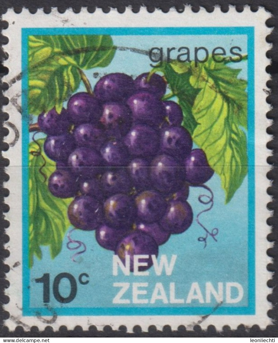 1983 Neuseeland ° Mi:NZ 884, Sn:NZ 761, Yt:NZ 854, Grapes (Vitis Vinifera), Trauben - Usati
