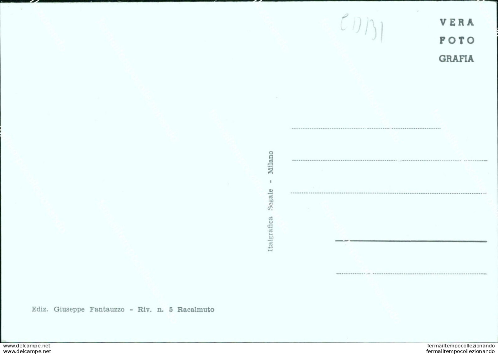 Cd131 Cartolina Saluti Da Riesi Provincia Di Caltanissetta Sicilia - Caltanissetta