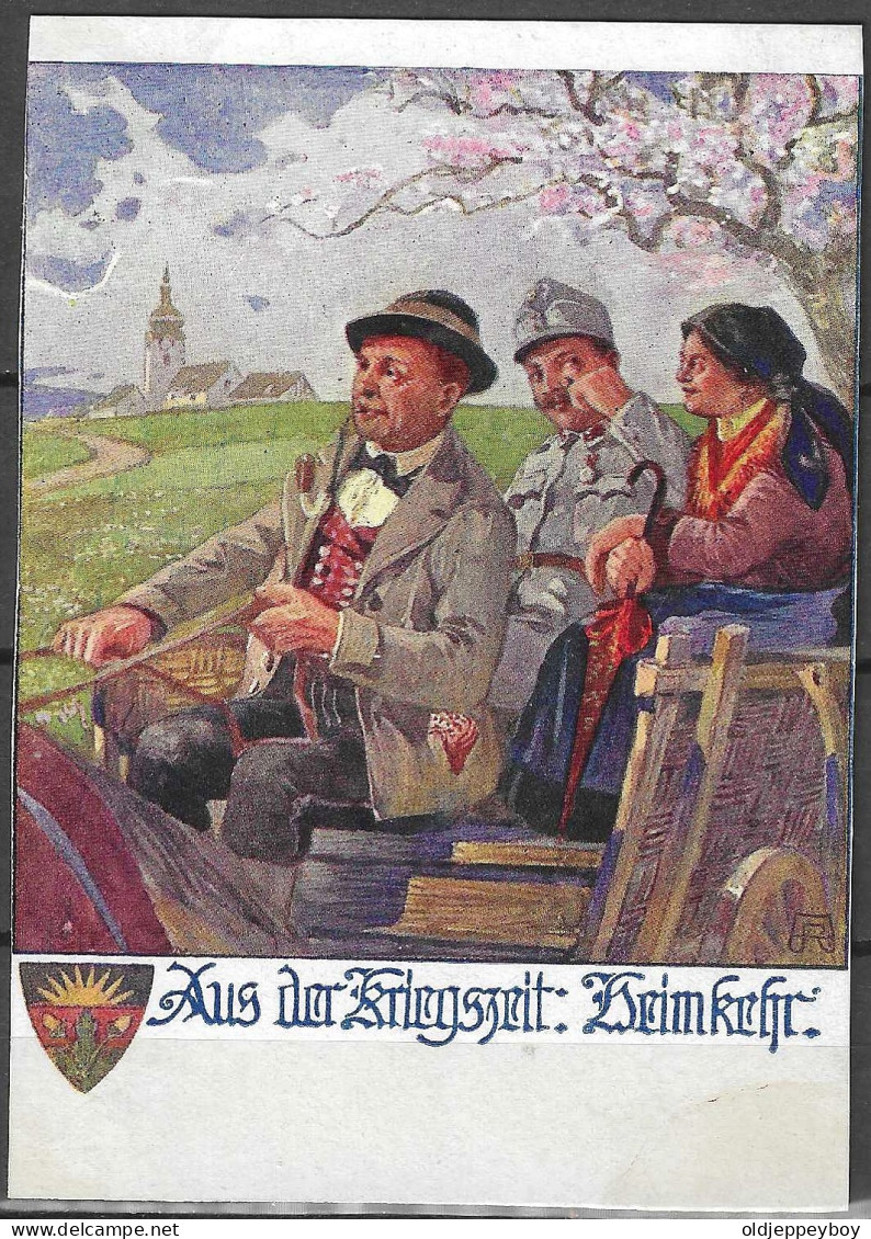 Aus Der Kriegszeit ( Heimkehr ) - Deutscher Schulverein Um 1920 - Patriotic