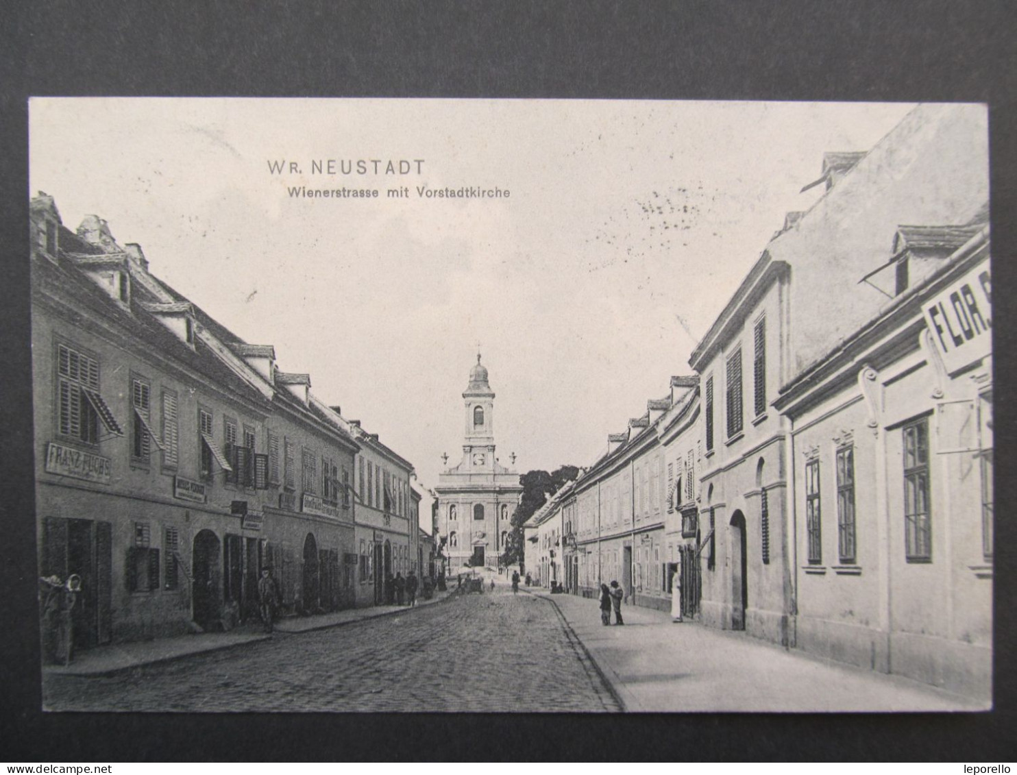 AK WIENER NEUSTADT Wiener Strasse 1908 //// D*58408 - Wiener Neustadt