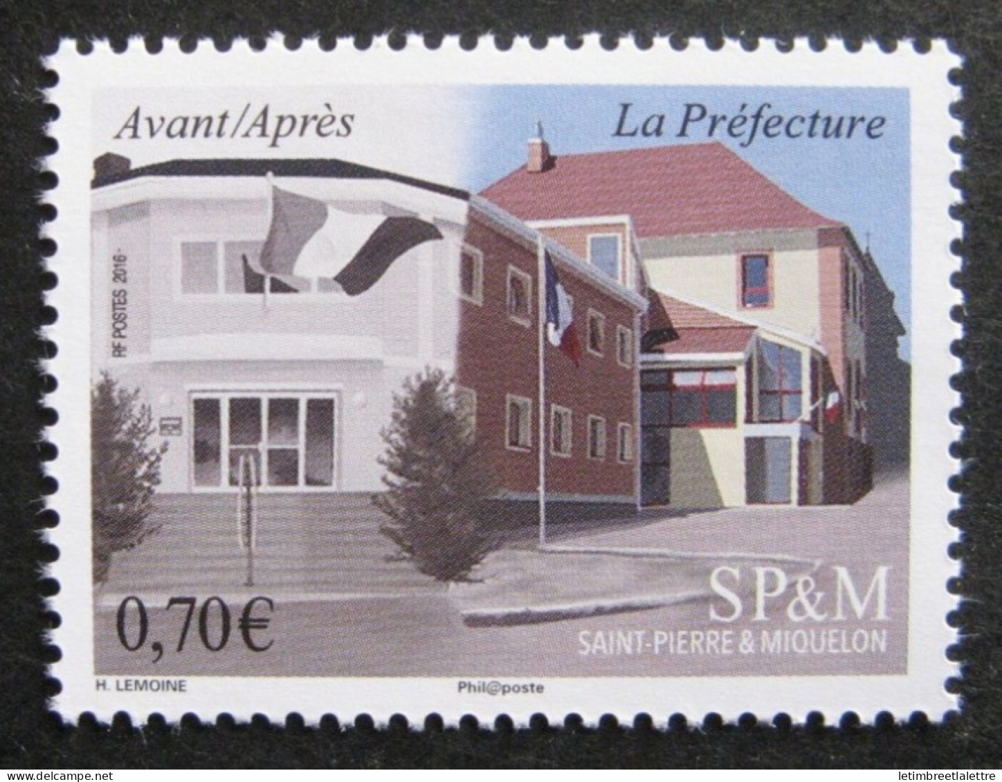 Saint Pierre Et Miquelon - YT N° 1158 ** - Neuf Sans Charnière - 2016 - Unused Stamps