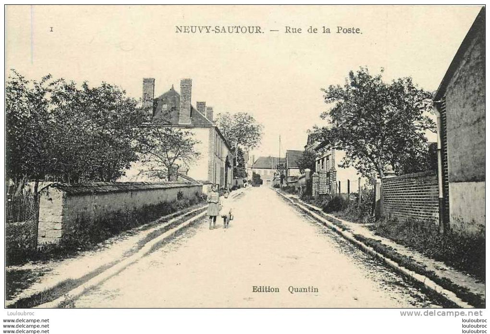 89 NEUVY SAUTOUR RUE DE LA POSTE - Neuvy Sautour