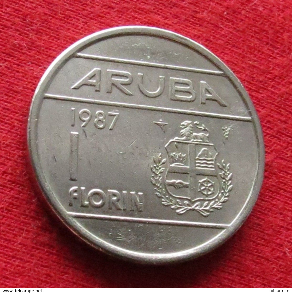 Aruba 1 Florin 1987 KM# 5 *VT - Aruba