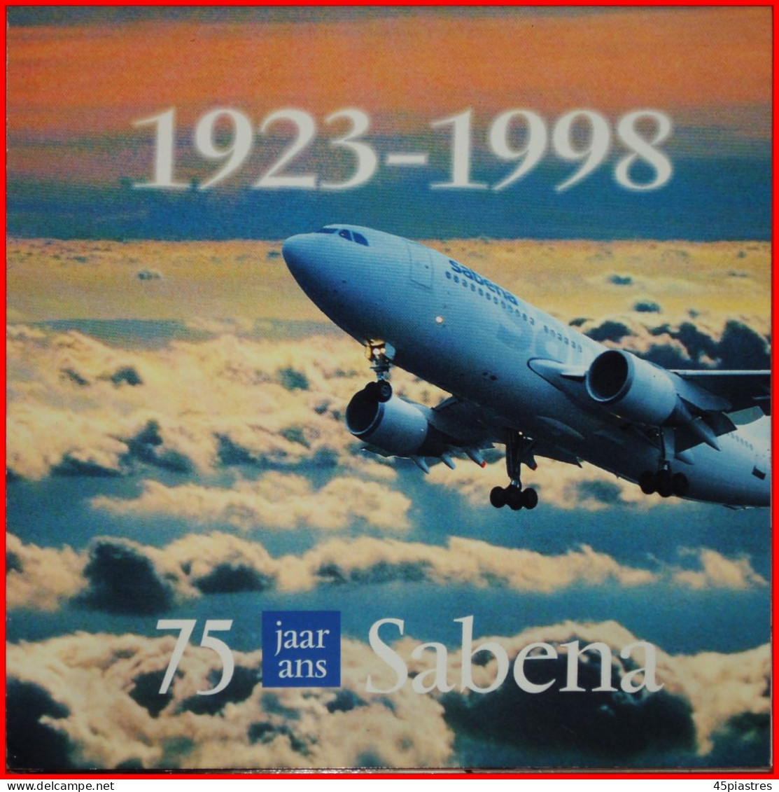 * PLANE 1923 - SWITZERLAND 1995: BELGIUM  MINT SET 1998 10 COINS WITH MEDAL!  · LOW START · NO RESERVE! - FDC, BU, BE & Muntencassettes