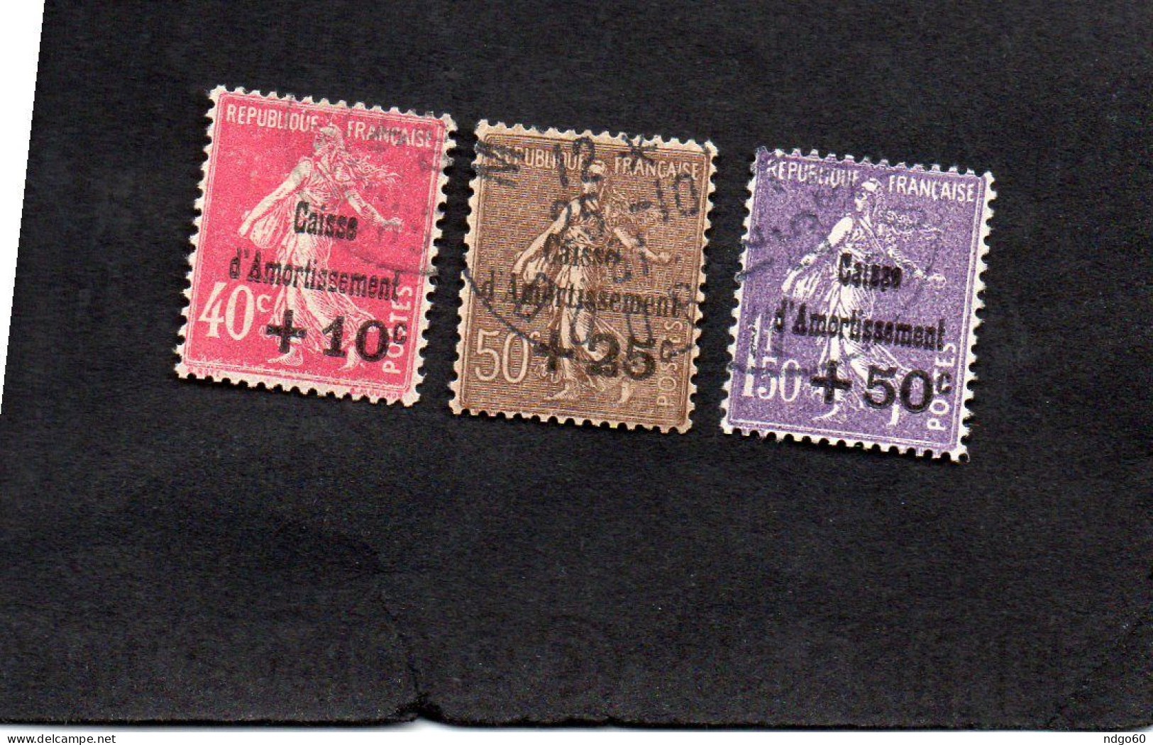 Timbres " Au Profit De La Caisse D' Amortissement " 4ème Série  Année 1930 - 1927-31 Cassa Di Ammortamento