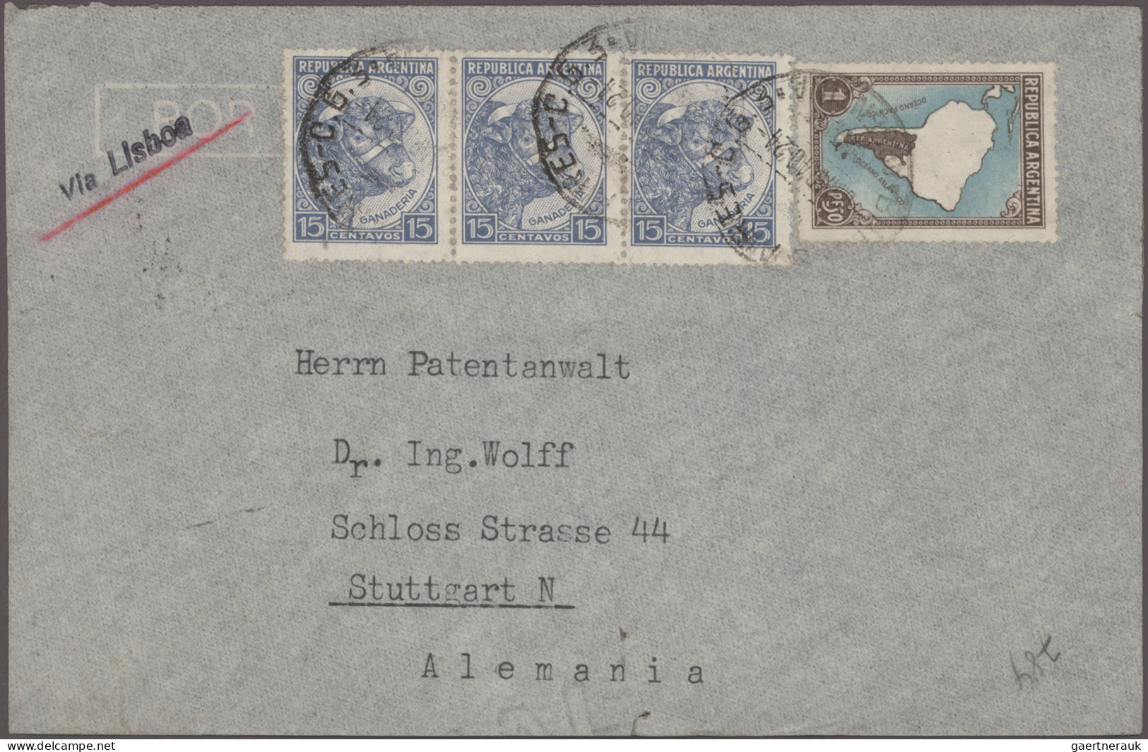 Argentina: 1890/2010 (approx.), Collection Of Over 650 Covers, Mostly Early Fore - Other & Unclassified