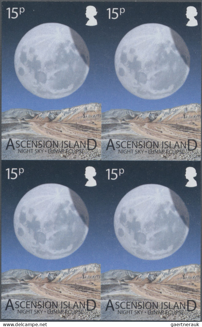 Ascension: 2001/2013. Collection containing 76 IMPERFORATE stamps (inclusive som