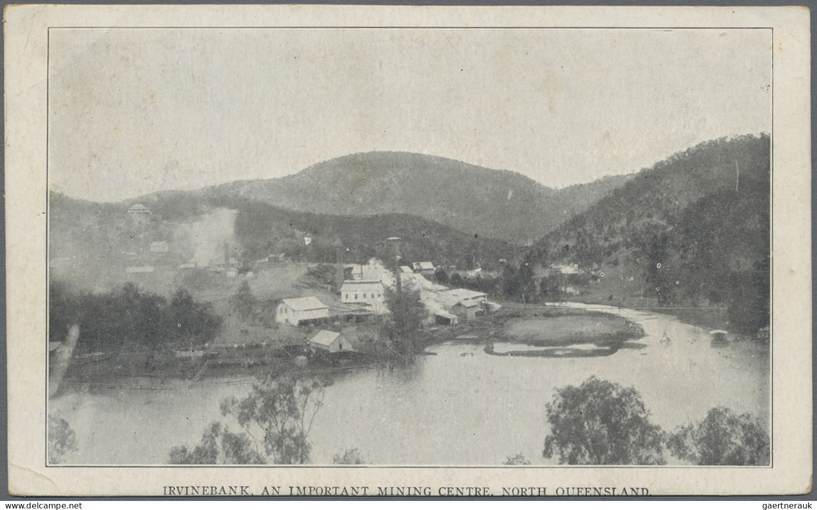 Queensland - Postal Stationery: 1910, Black & White Views, 1d Red Postcard (H&G - Brieven En Documenten