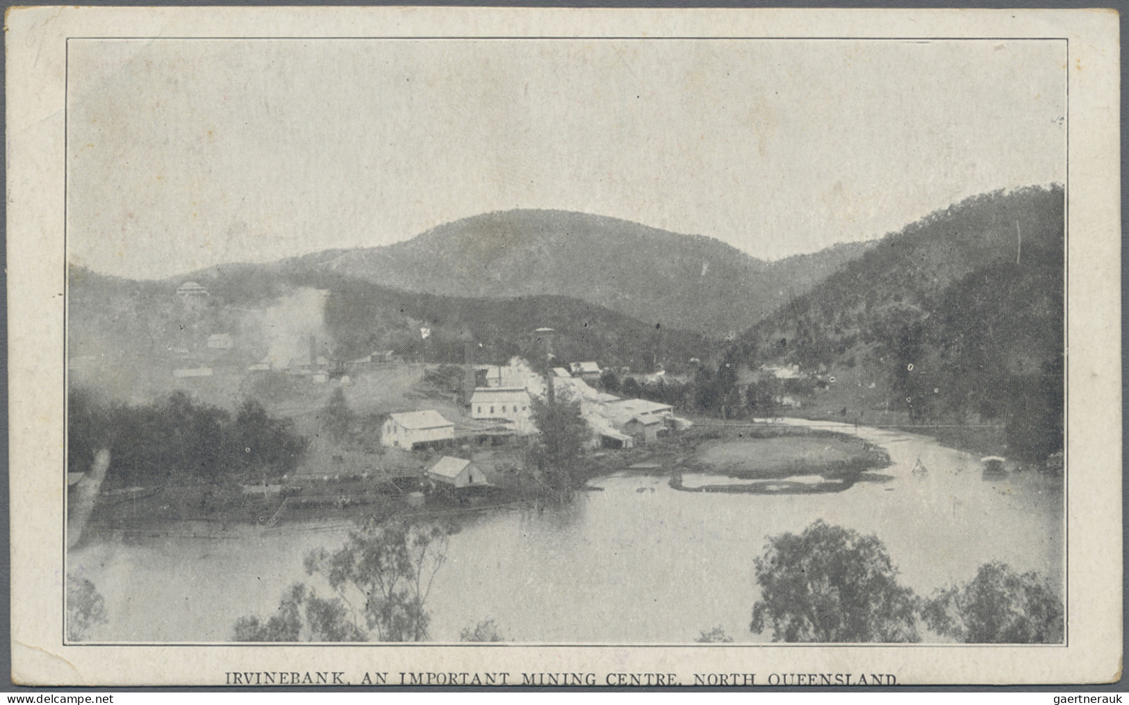 Queensland - Postal Stationery: 1910, Black & White Views, 1d Red Postcard (H&G - Covers & Documents