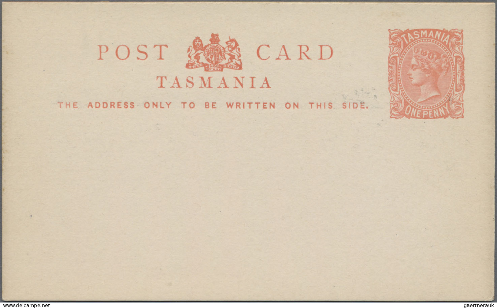 Tasmania -  postal stationery: 1900/1912 ca., collection with ca.20 mostly used