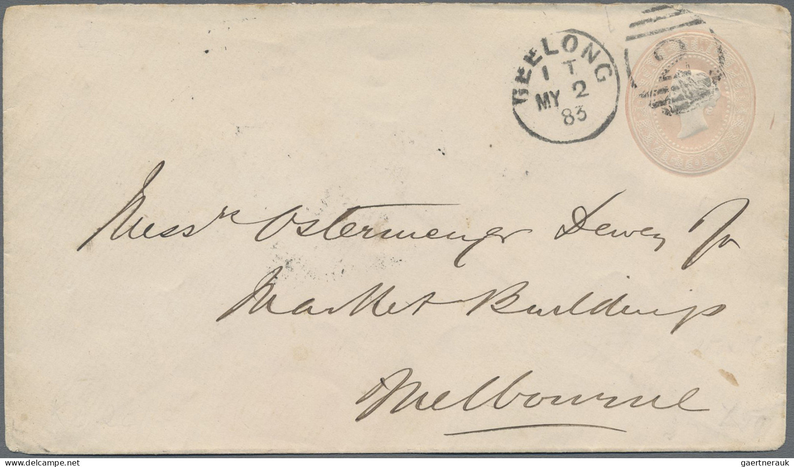 Victoria - Postal Stationery: 1873/1906, Collection Of 28 USED ENVELOPES Incl. R - Autres & Non Classés