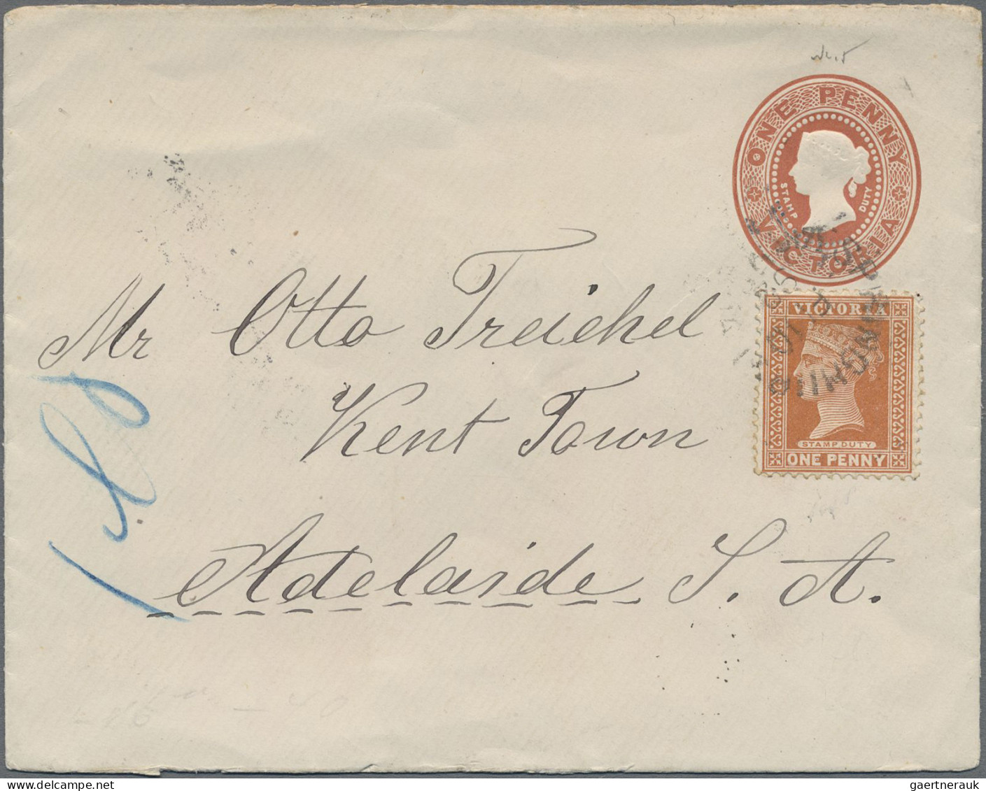 Victoria - postal stationery: 1873/1906, collection of 28 USED ENVELOPES incl. r