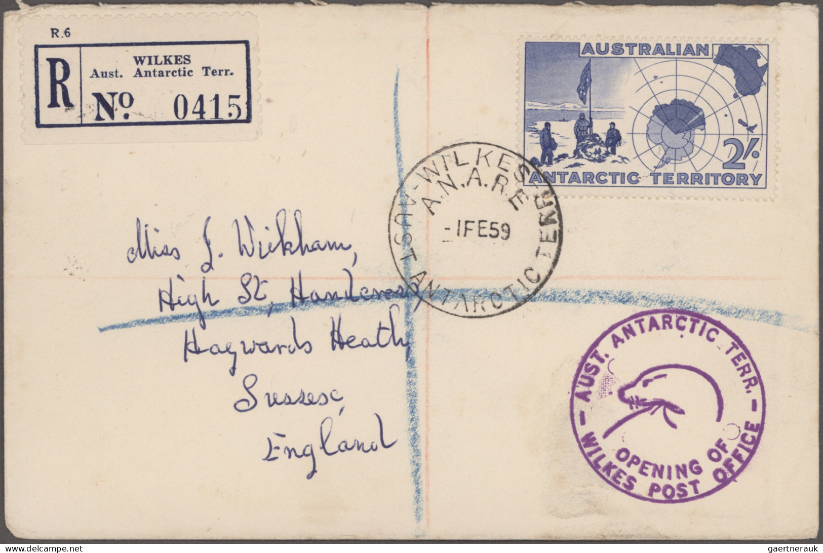 Australia: 1956/2004, Collection Of Apprx. 175 Covers/cards, Showing A Nice Rang - Cartas & Documentos
