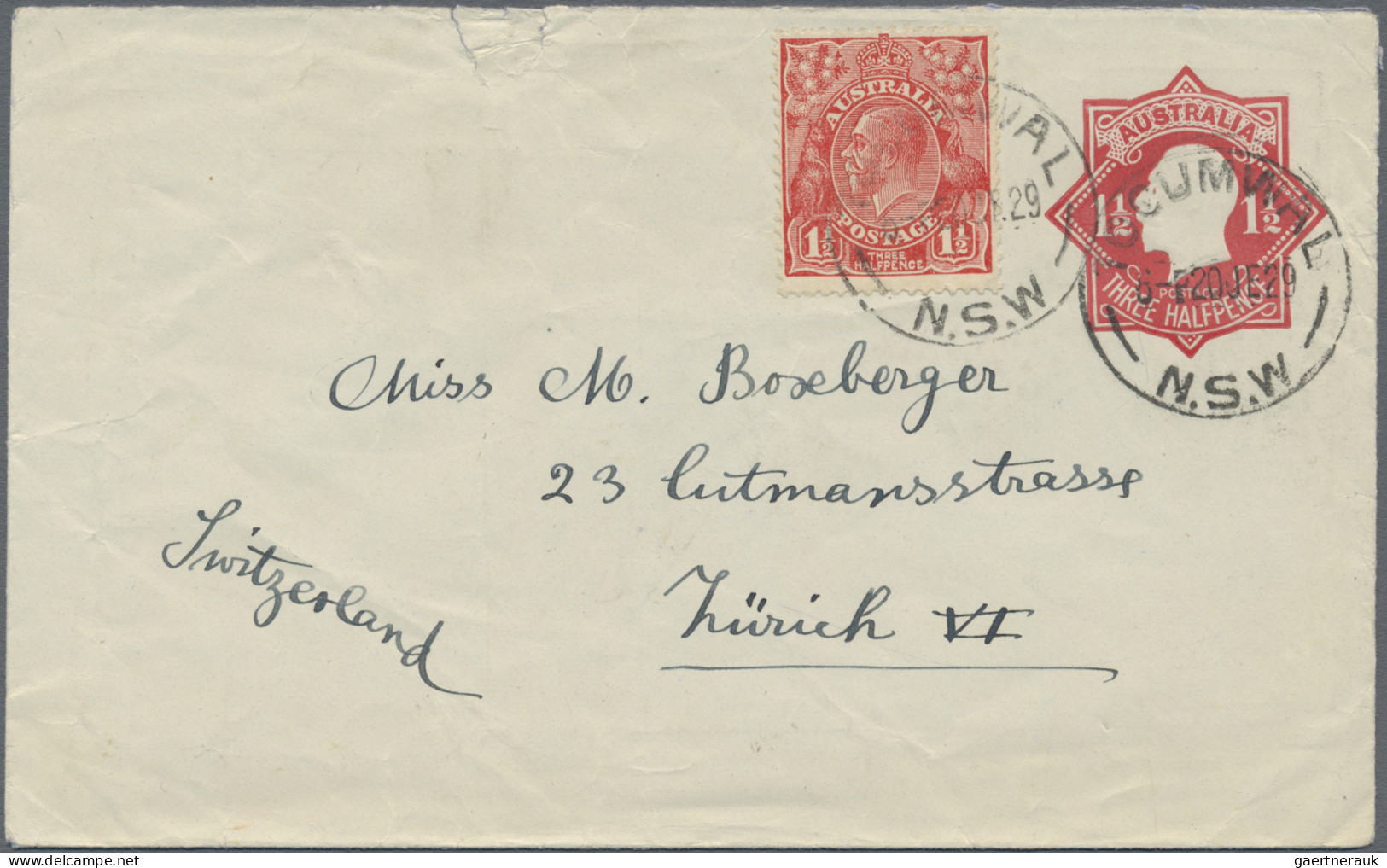 Australia - Postal Stationery: 1920/1980 (ca.), Australia+some Area, Balance Of - Postwaardestukken