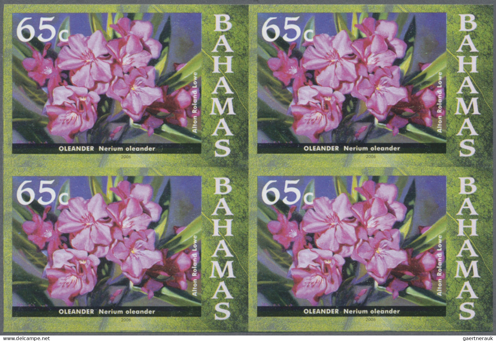 Bahamas: 1999/2008. Collection containing 177 IMPERFORATE stamps (inclusive s/s,