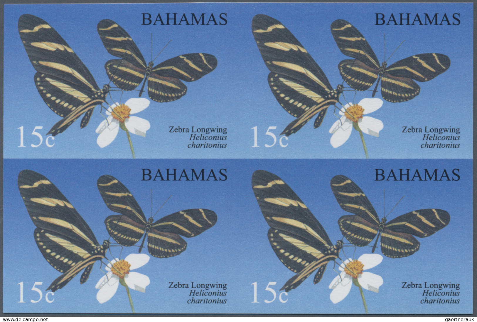 Bahamas: 1999/2008. Collection containing 177 IMPERFORATE stamps (inclusive s/s,