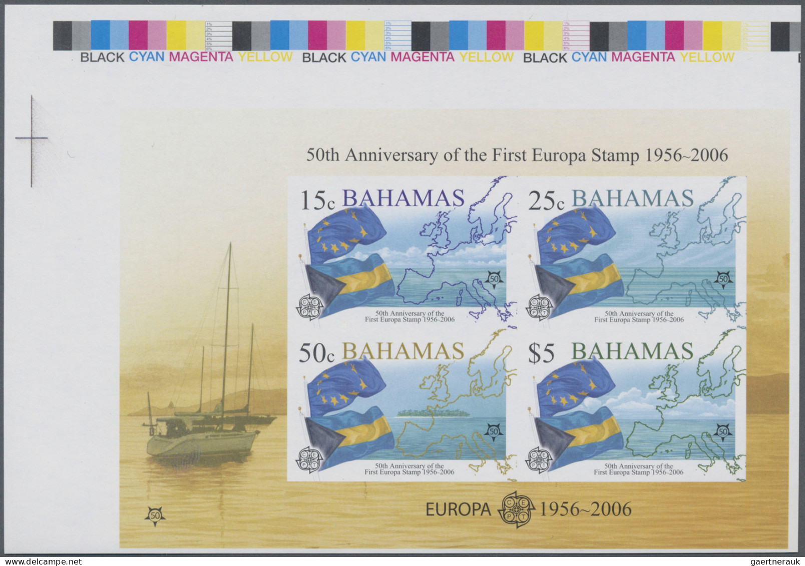 Bahamas: 1999/2008. Collection containing 177 IMPERFORATE stamps (inclusive s/s,